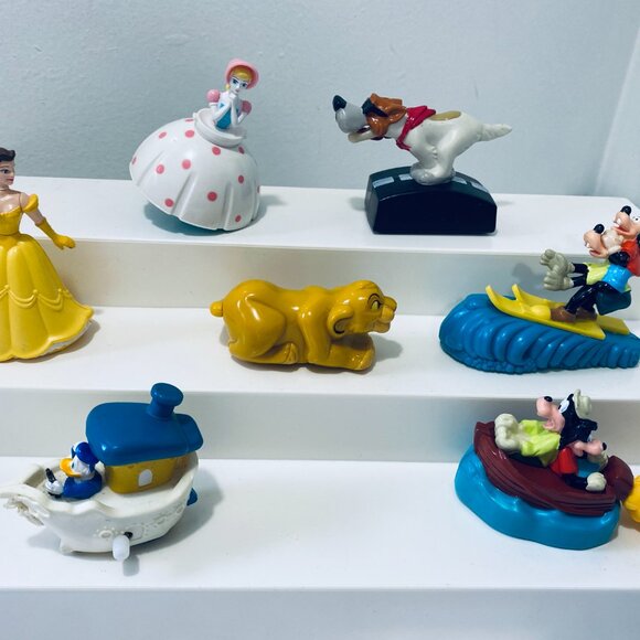 Lot of 7 VNTG 1990's Burger King Kids Meal Action Toys, No Duplicates, VGUC - Picture 2 of 3